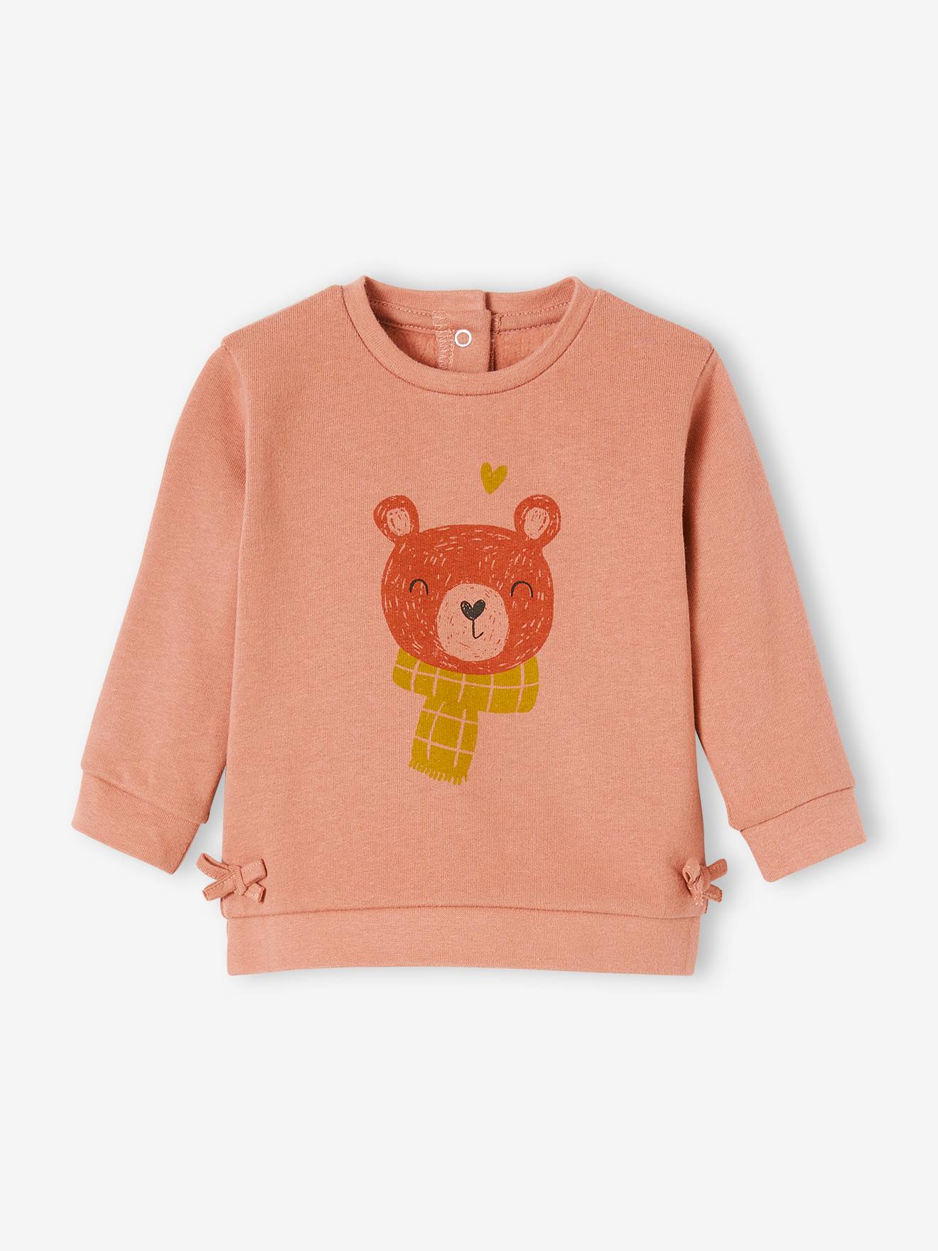 Fleece sweater in fleece met dierenmotief terrasiena