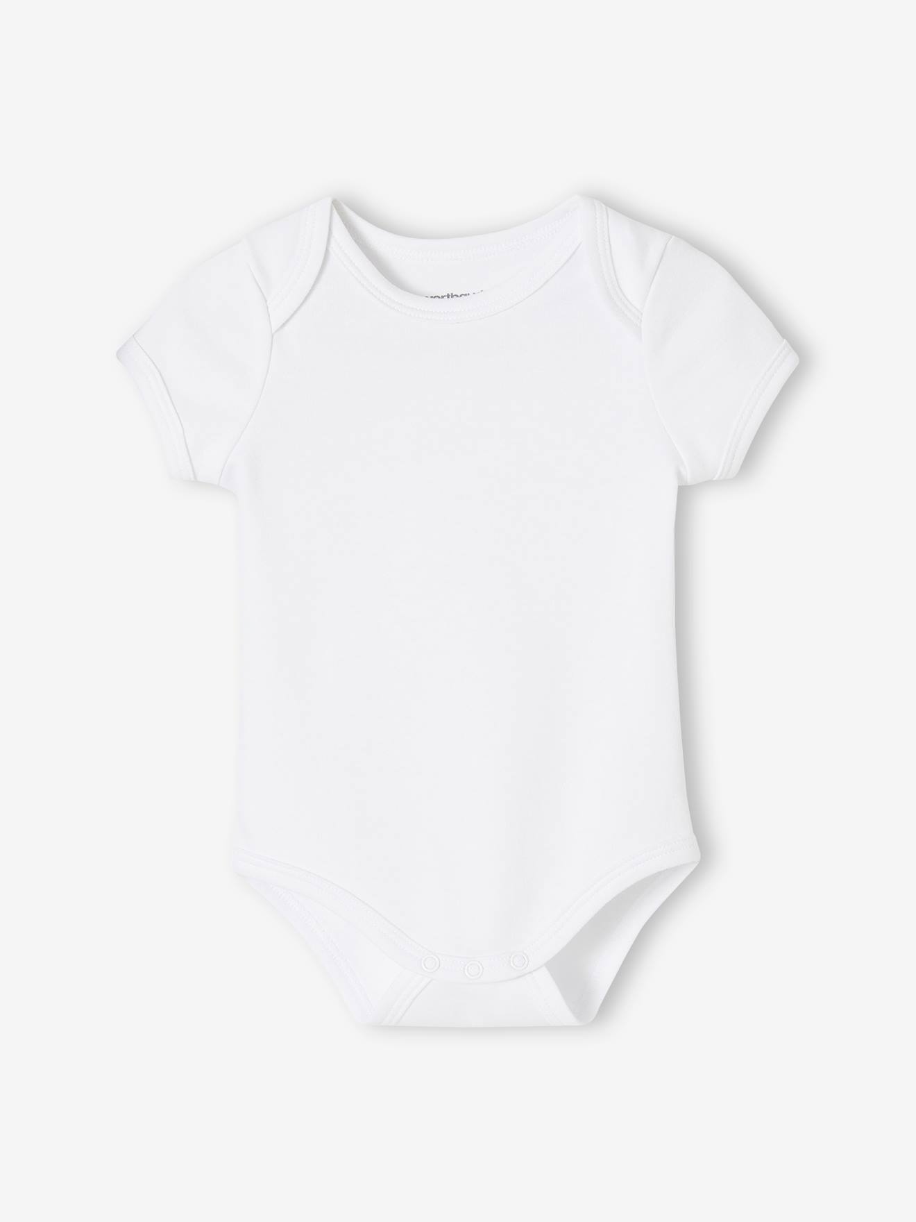 NEXT Set Van 5 Babyrompers Korte Mouwen - Zacht Katoen, Multiverpakking Voor Pasgeborenen