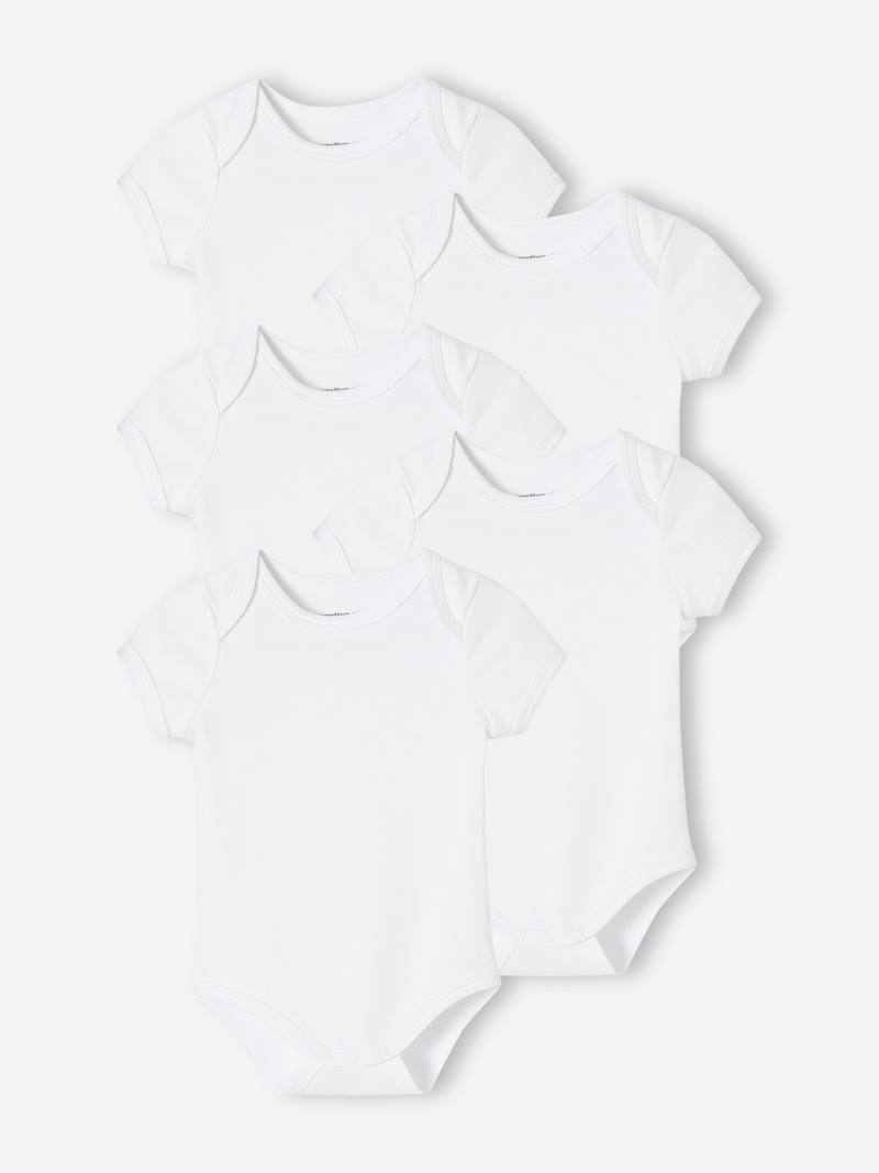 NEXT Babyjongen Set van 5 babyrompers met korte mouwen