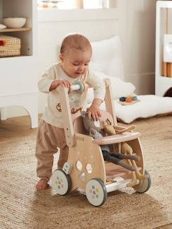 Speelgoed-Eerste levensjaren-Loopstoeltje met zitje van FSC® hout