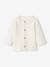 Set met shirt en broek voor baby's van tricot gechineerd lichtgrijs+leigrijs+wit - vertbaudet enfant 