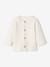 Set met shirt en broek voor baby's van tricot gechineerd lichtgrijs+leigrijs+saliegroen+wit - vertbaudet enfant 