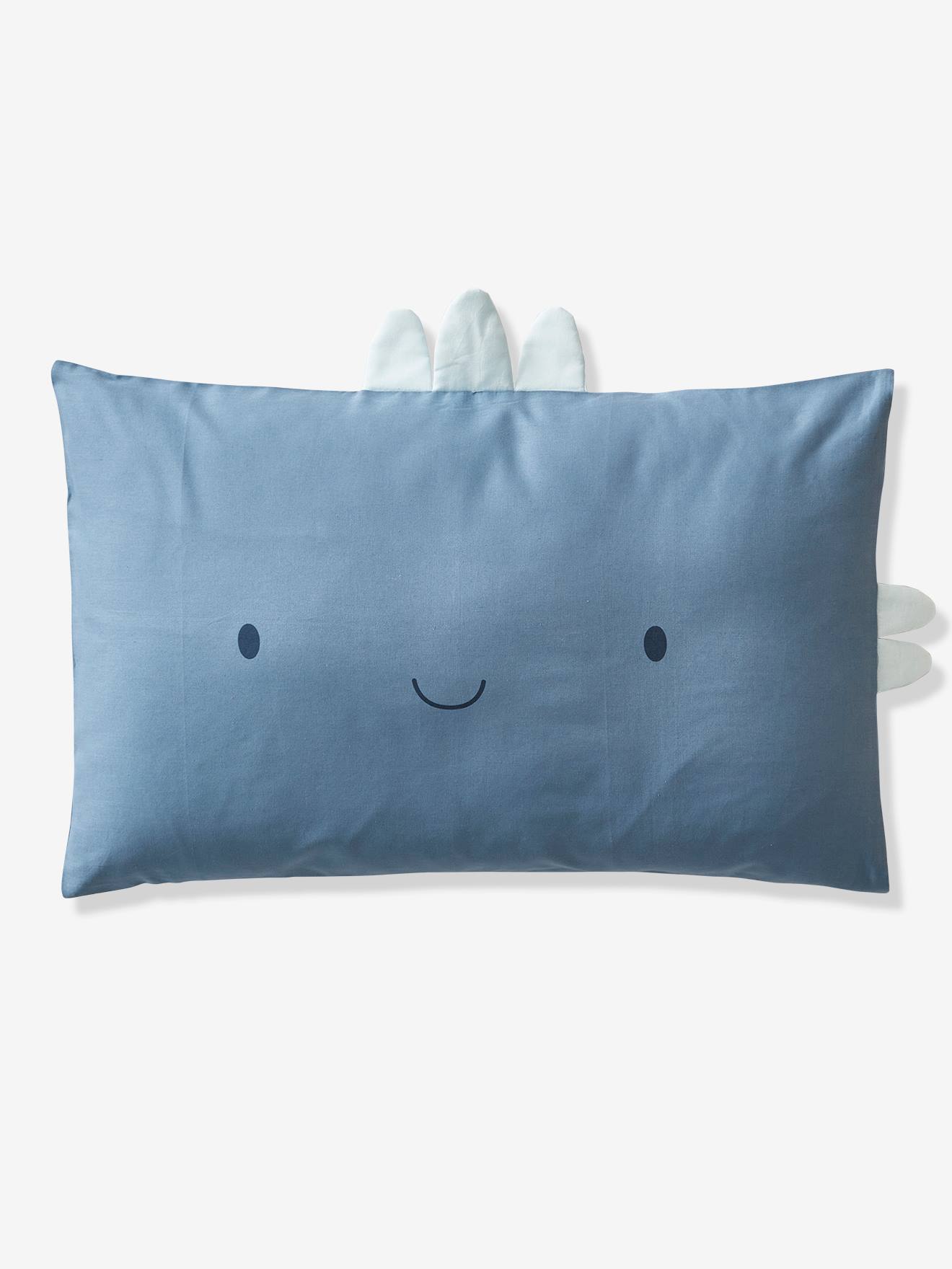 Kussensloop baby KLEINE DINO Oeko-Tex¨ blauw afbeelding