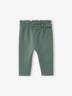 Baby-Broek, jean-Molton babybroek met elastische taille