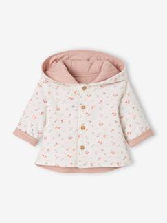 Baby-Trui, vest, sweater-Omkeerbaar jasje voor baby met capuchon