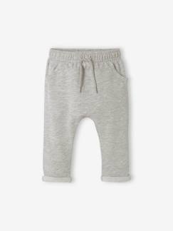 Baby-Broek, jean-Babybroek uit molton voor jongens