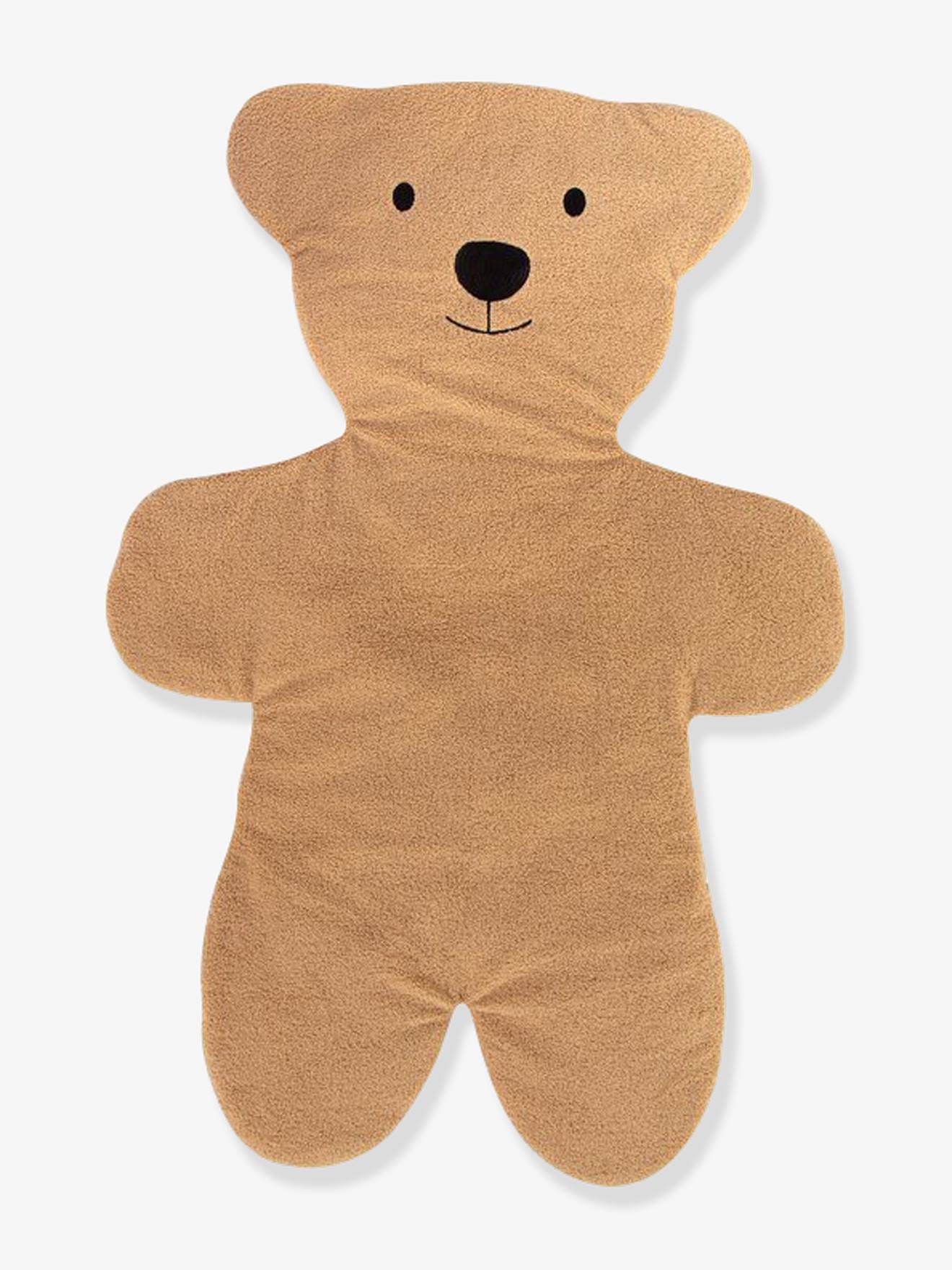 Teddybeer tapijt - CHILDHOME beige
