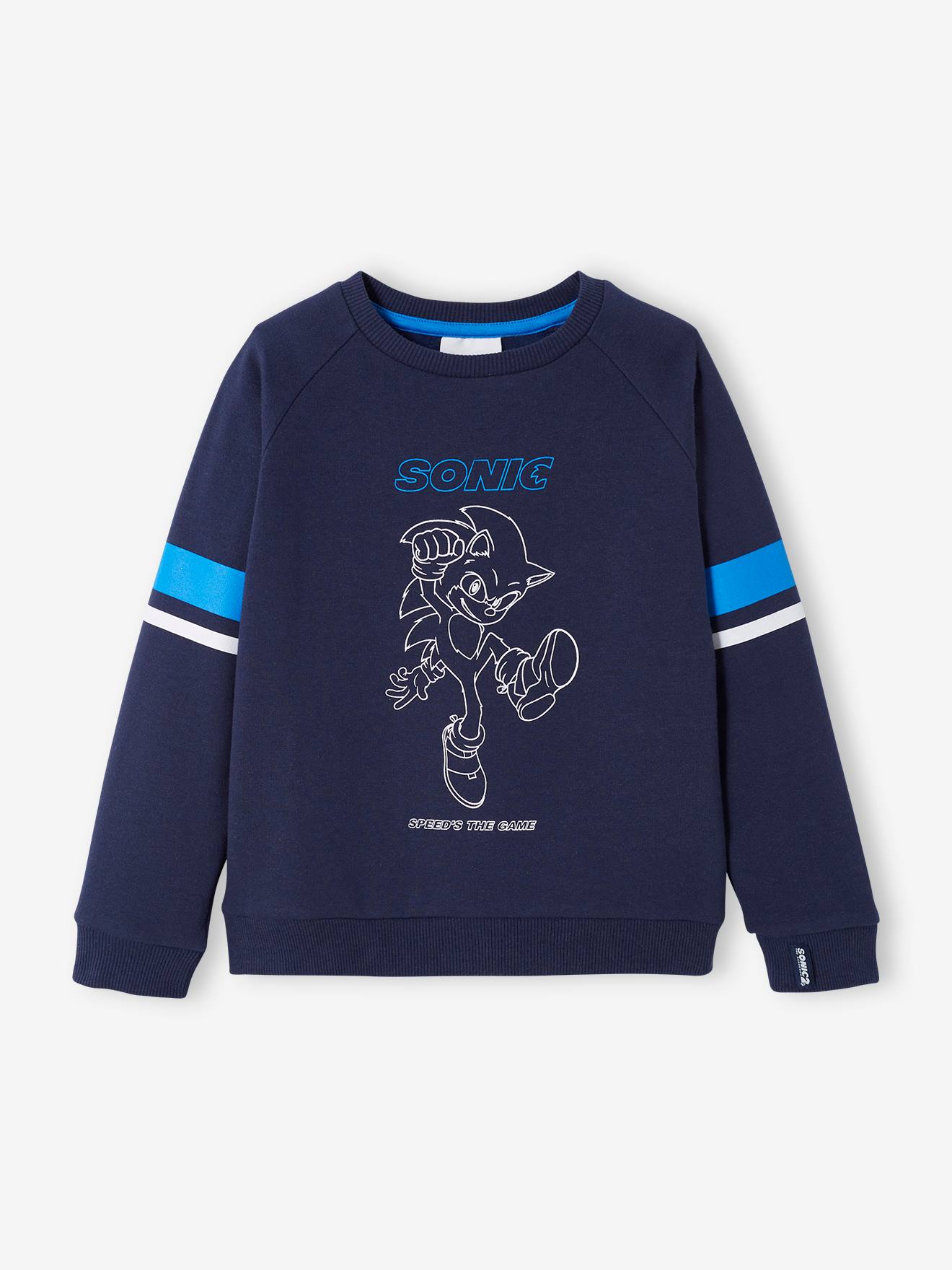 Jongenssweater Sonic® marineblauw