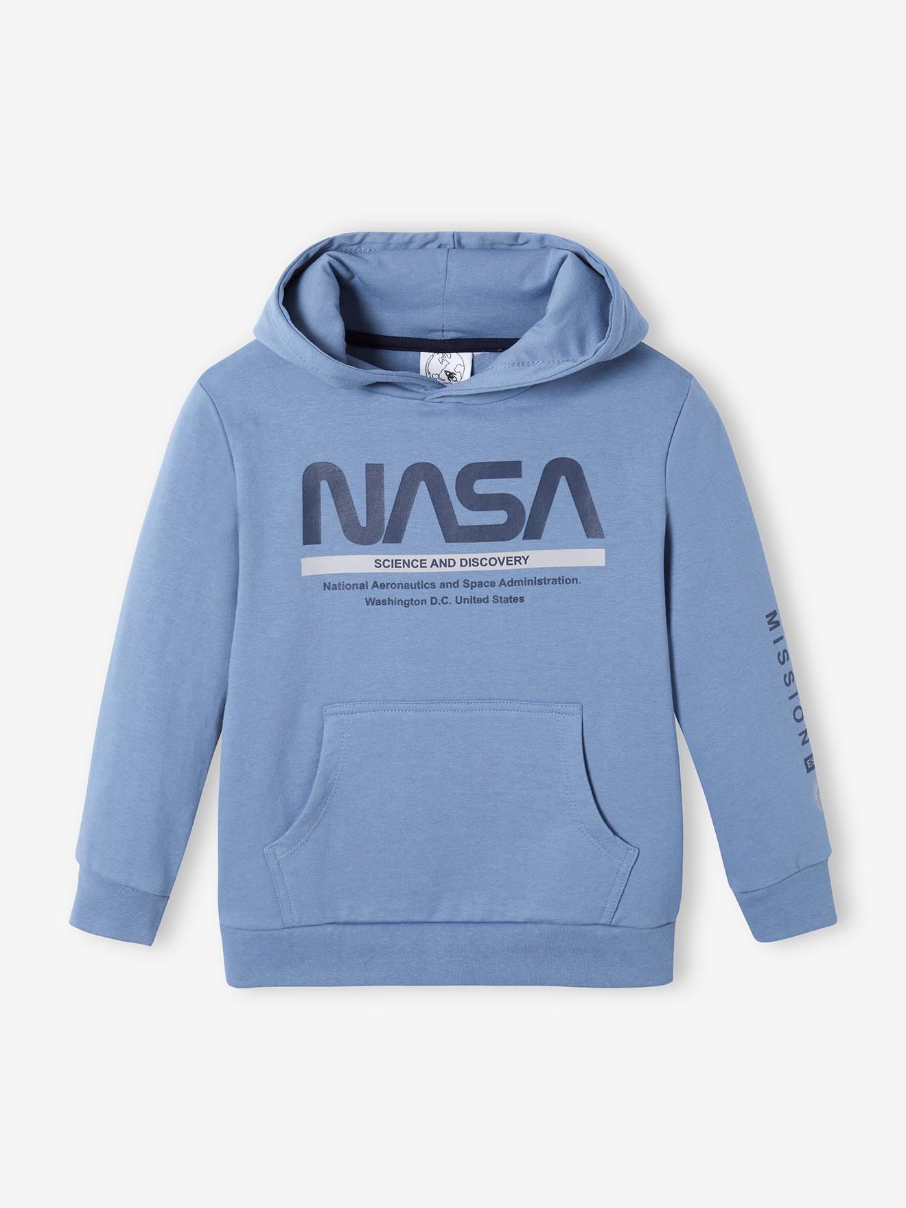 Ontevreden Spin genezen Jongenssweater met capuchon NASA® - blauw, Jongens