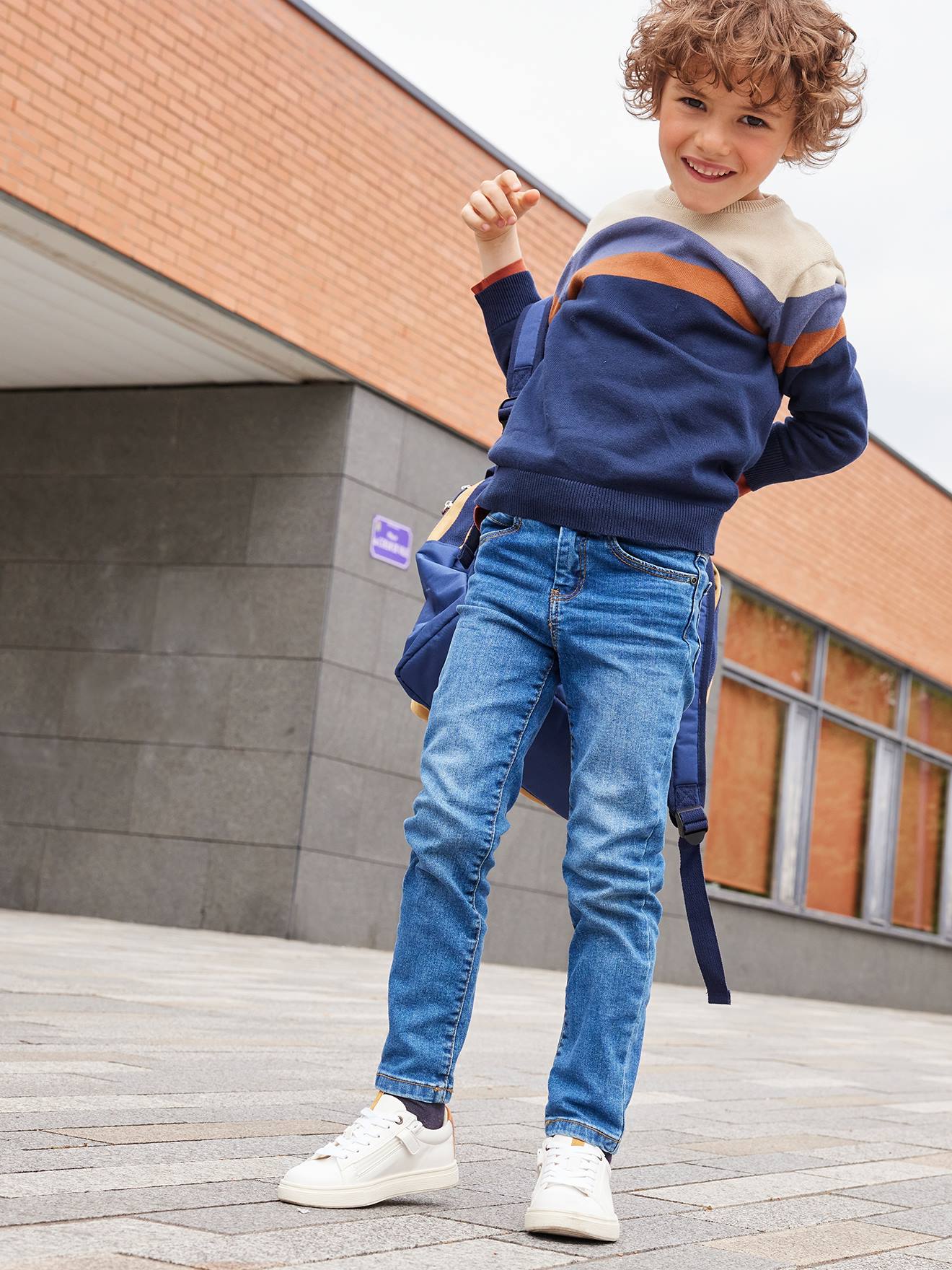 Slim fit jongensjeans Morphologik