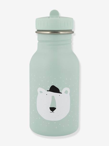 Fles 350 ml TRIXIE beige+ijsblauw+Mr Fox+Mr Lion+Mr. Crocodile+Mr. Polar Bear+Mrs Elephant+Mrs Rabbit+nude+okergeel+rood+rozen+saliegroen+sinaasappel - vertbaudet enfant 