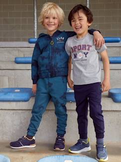 Jongens-Sport collectie-Joggingbroek met tie and dye voor jongens van molton