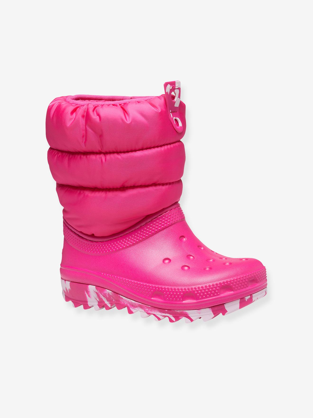 Crocs Classic Neo Puff Boot Toddler 207683-6X0, voor meisje, Roze, Sneeuw laarzen,Laarzen, maat: 19/20