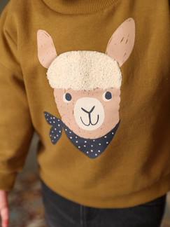 Baby-Trui, vest, sweater-Molton baby sweatshirt lama