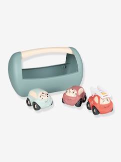 Speelgoed-Figuurtjes en fantasie-Autootjes, garages, banen en treinen-Little Smoby Set van 3 Voertuigen - SMOBY