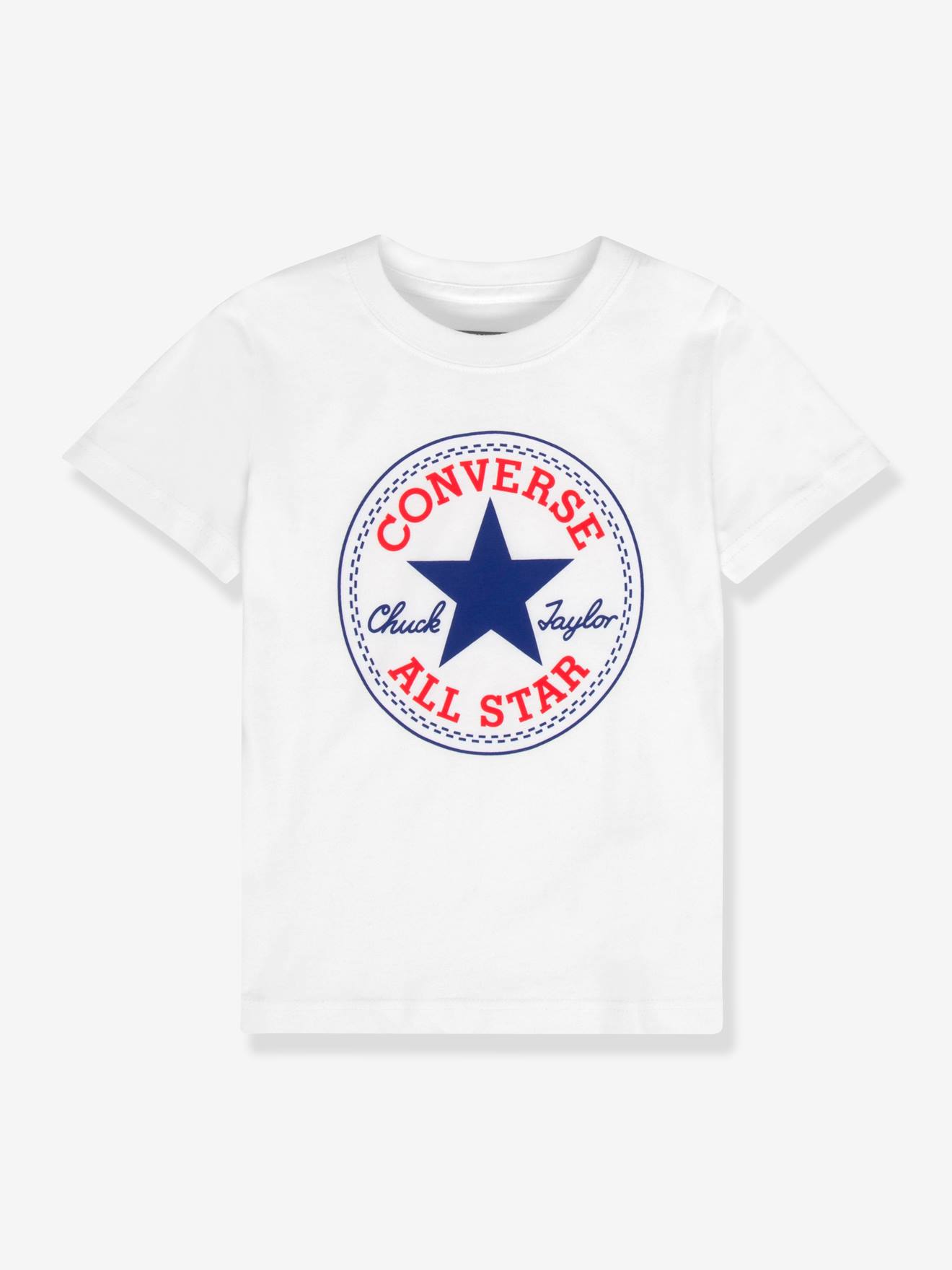 Kinder-T-shirt Chuck Patch CONVERSE wit