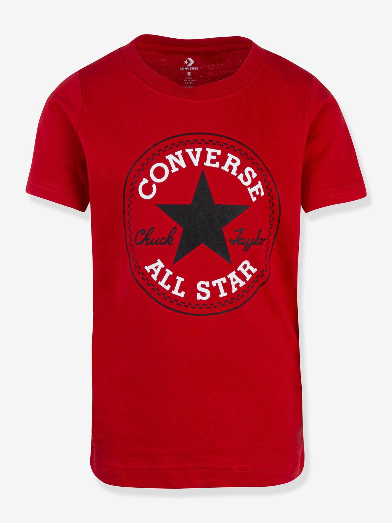 Kinder-T-shirt Core Chuck Patch CONVERSE rood