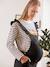 Jeanssalopette voor de zwangere vrouw met ruches EFFEN DONKER ZWART - vertbaudet enfant 