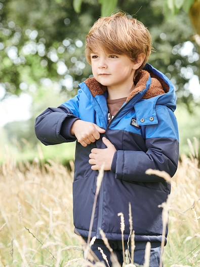 Puffer parka met capuchon door Tom Tailor