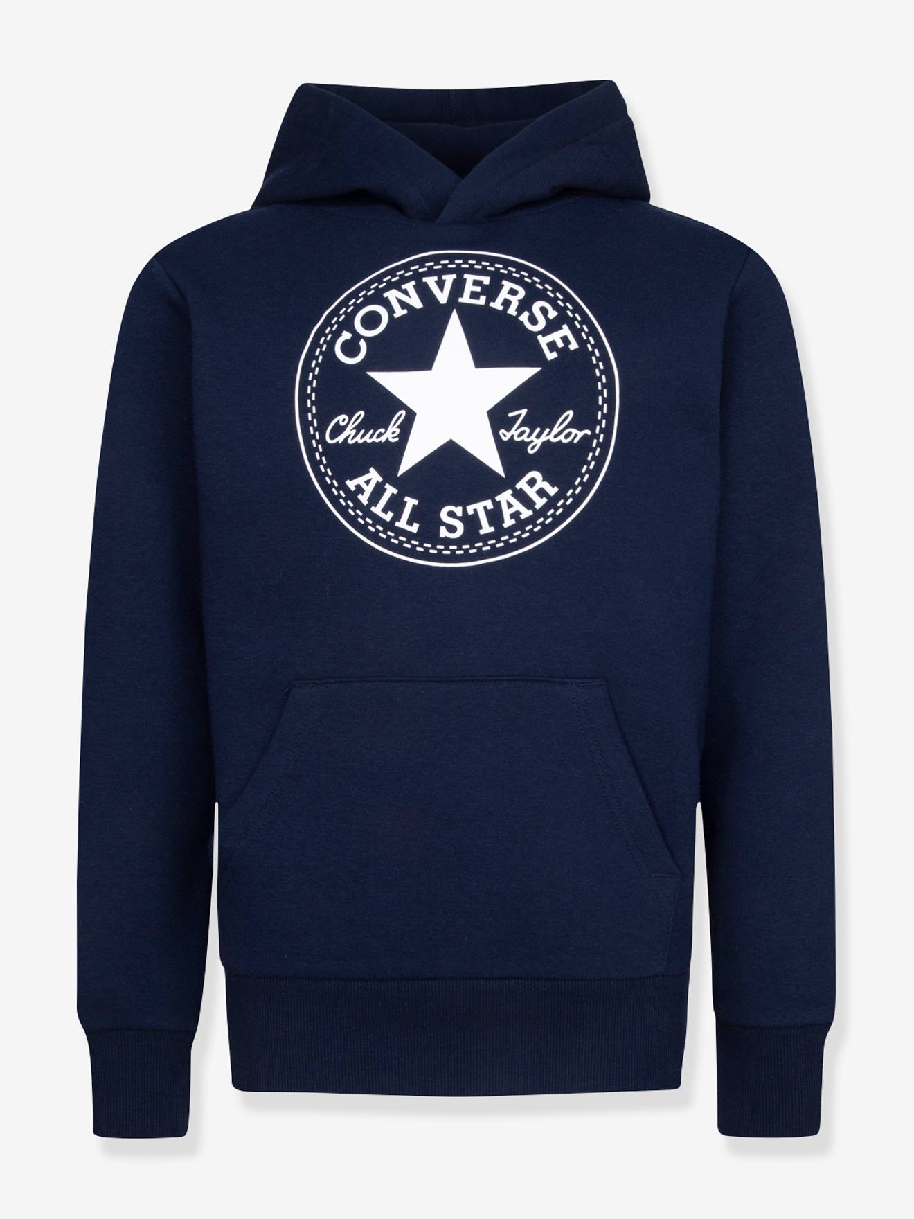 CONVERSE hoodie marineblauw