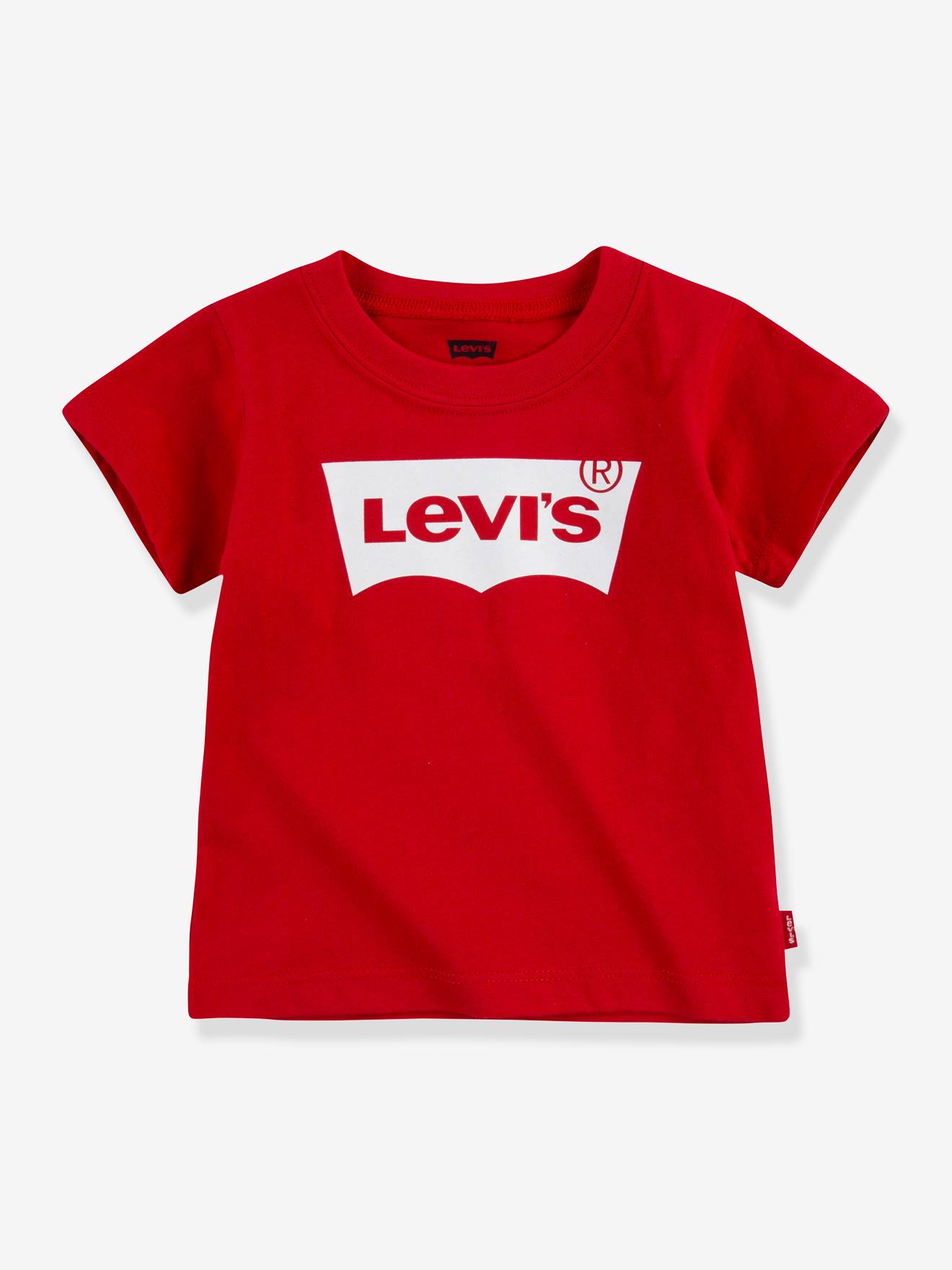 Batwing-Jongensshirt van Levi's¨ rood