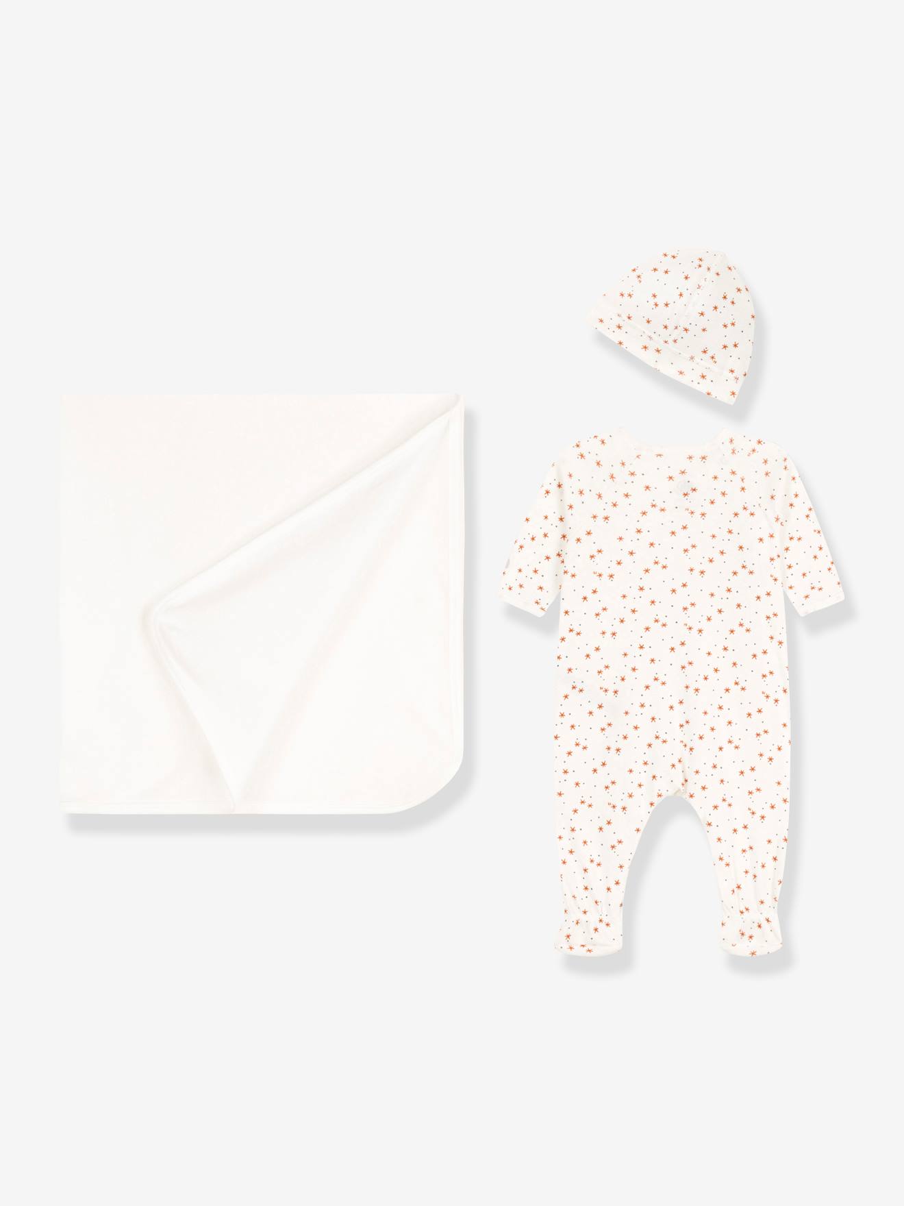 Geschenkkoffer voor de geboorte van een baby - PETIT BATEAU wit