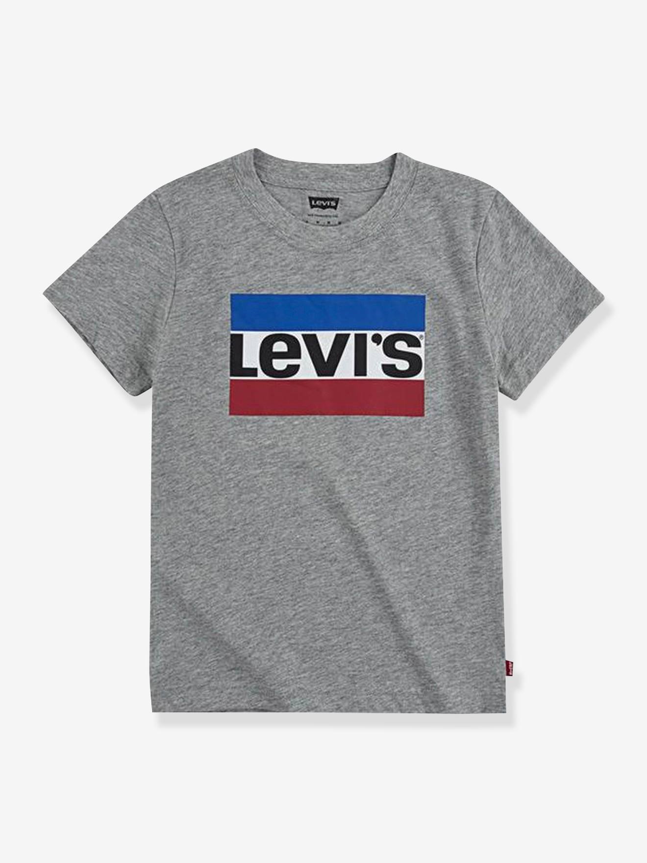 Jongens-T-shirt Sportswear met logo Levi's¨ grijs
