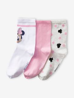 -Set van 3 paar Disney® Minnie sokken