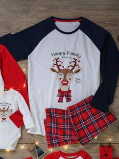 Zwangerschapskleding-Pyjama, voor in huis-Herenpyjama speciaal voor kerstcapsule familie