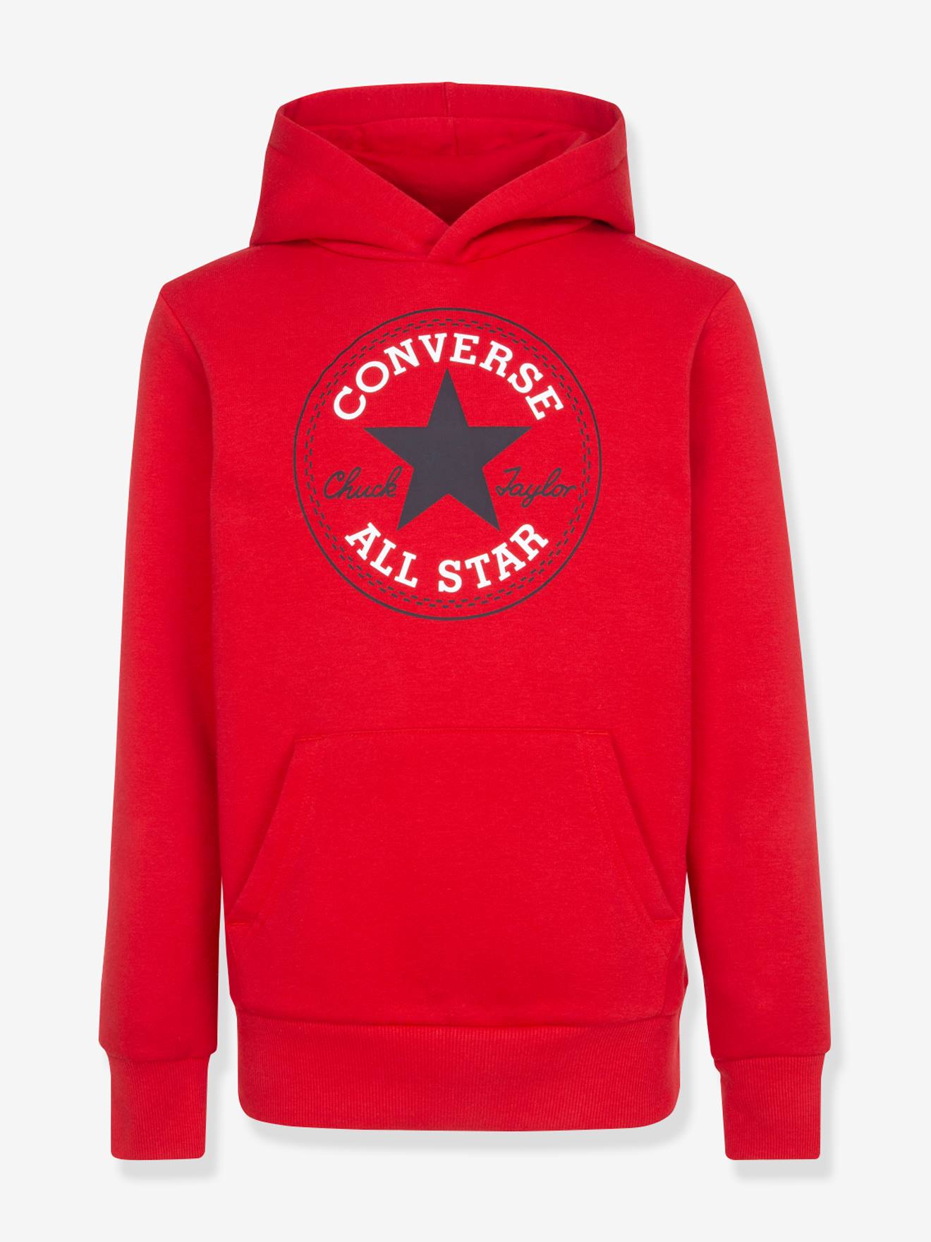 CONVERSE hoodie rood