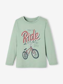 -Jongensshirt met BMX-motief