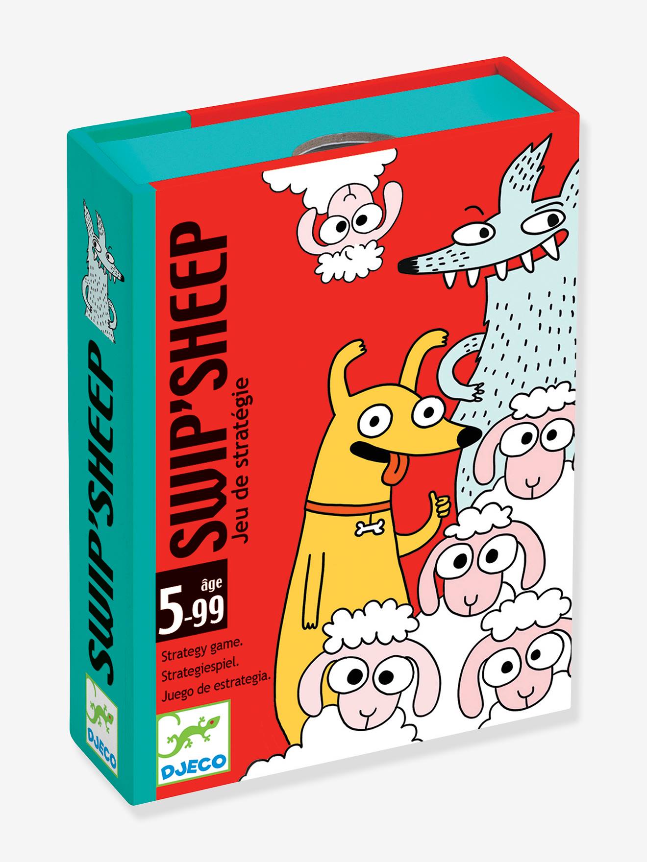 Swip'Sheep kaartspel DJECO rood