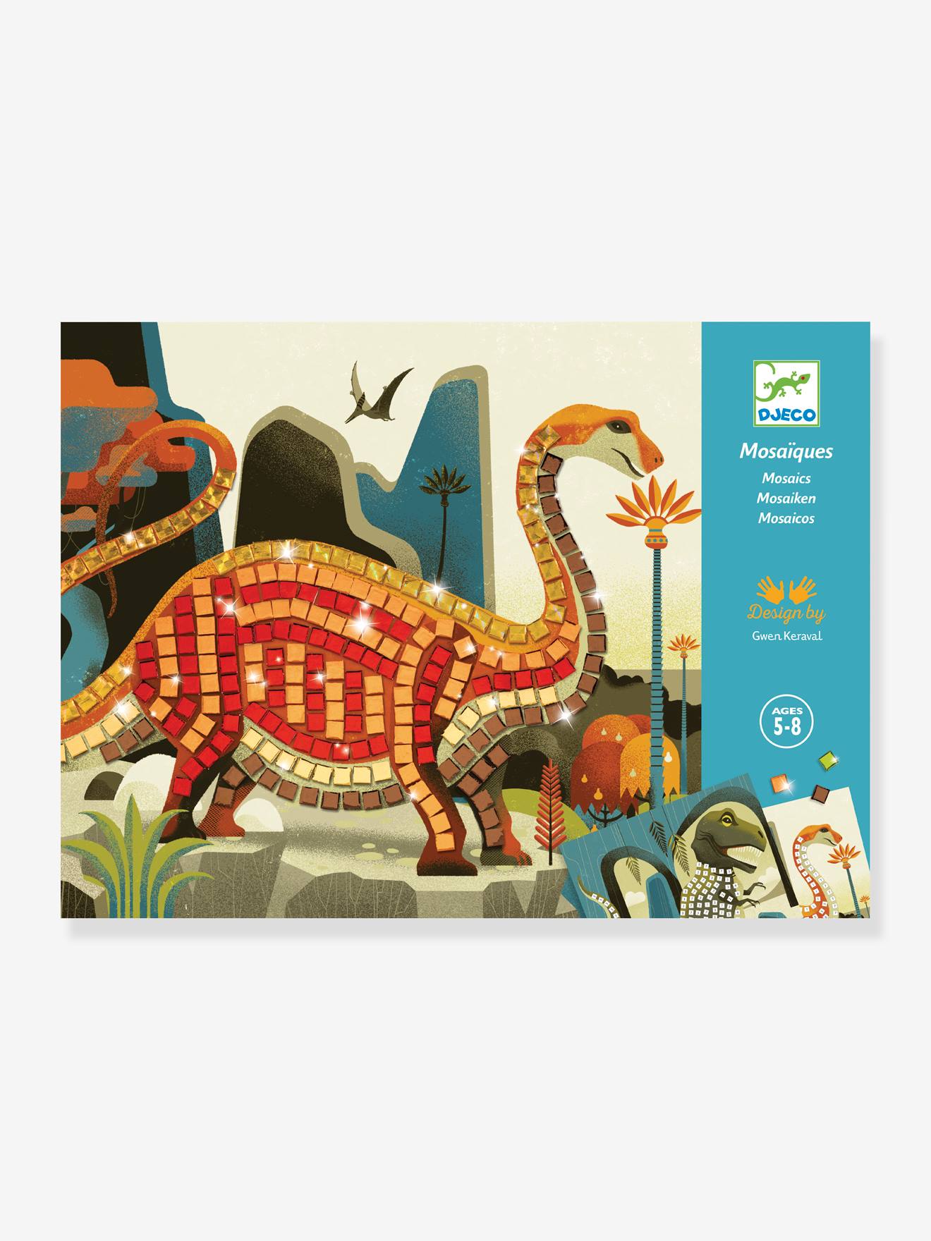 Dinosaurus moza•eken DJECO rood