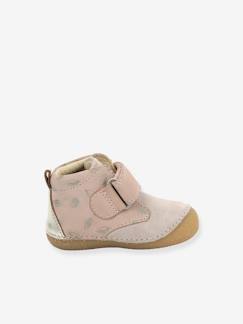 Schoenen-Baby schoenen 17-26-Loopt meisje 19-26-Leren laarsjes meisjesbaby Sabio KICKERS® 1ers pas