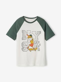 Grafisch jongens-T-shirt met raglanmouwen  - vertbaudet enfant