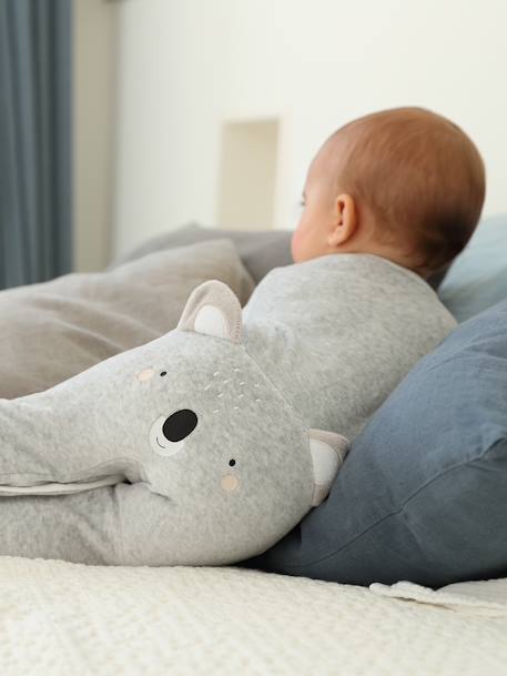 Fluwelen koala slaappakje baby gemêleerd grijs - vertbaudet enfant 