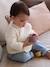 Gewatteerd babyvestje met dubbele borstband ecru+Eierschaalkleur+vanille - vertbaudet enfant 