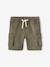 Gemakkelijk aan en uit te trekken battle short voor jongens beige+kaki+marineblauw+mintgroen - vertbaudet enfant 