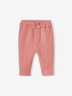 Baby-Babybroek van katoengaas