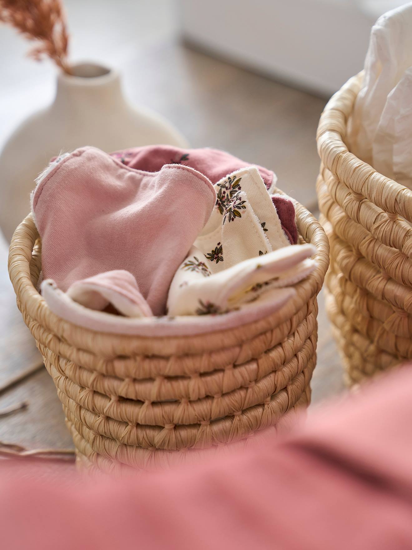 Set van 10 washandjes set roze afbeelding 1