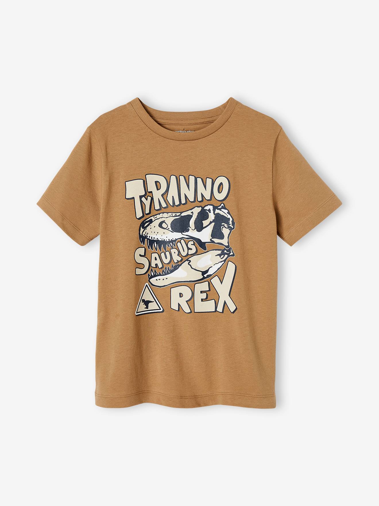 T-shirt dinosaurus baby beige