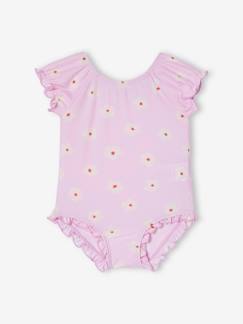 Baby-Badpak, strandaccessoires-Badpak voor baby's met bloemenprint
