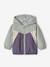 Windjack colorblock voor babyjongens blauwgroen+kameel - vertbaudet enfant 