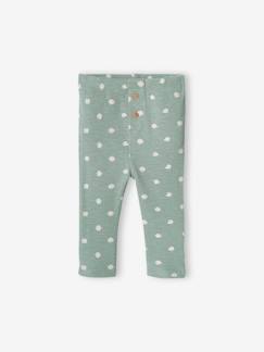 Baby-Effen geribbelde legging voor baby