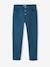 Broek Mom fit MorphologiK Fin meisjes dennen+ecru+inktblauw+perzik+roze (poederkleur) - vertbaudet enfant 