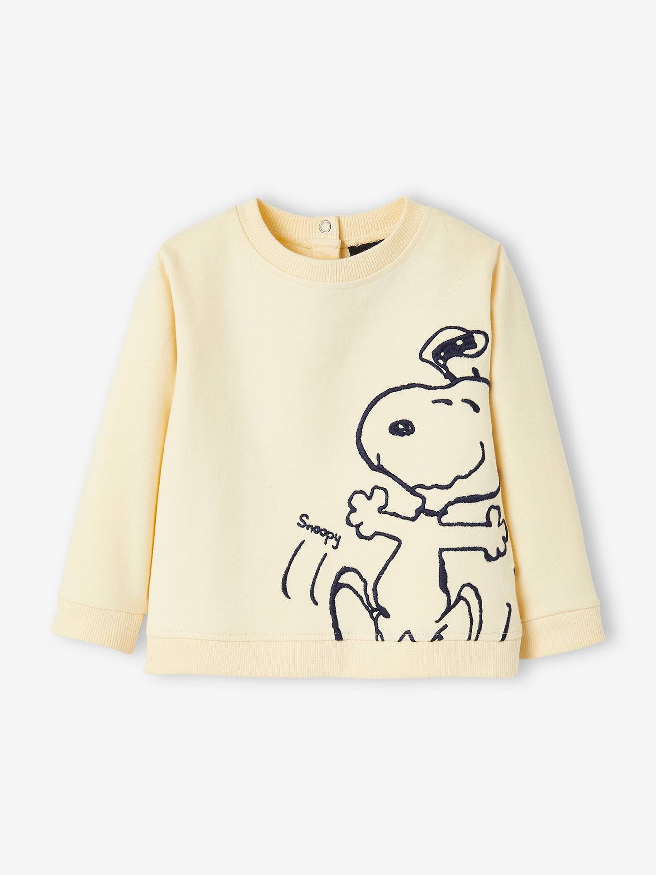Sweater voor babyjongen Snoopy Peanuts¨ beige