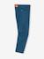 Broek met moms-pasvorm MorphologiK meisjes ecru+inktblauw+perzik - vertbaudet enfant 