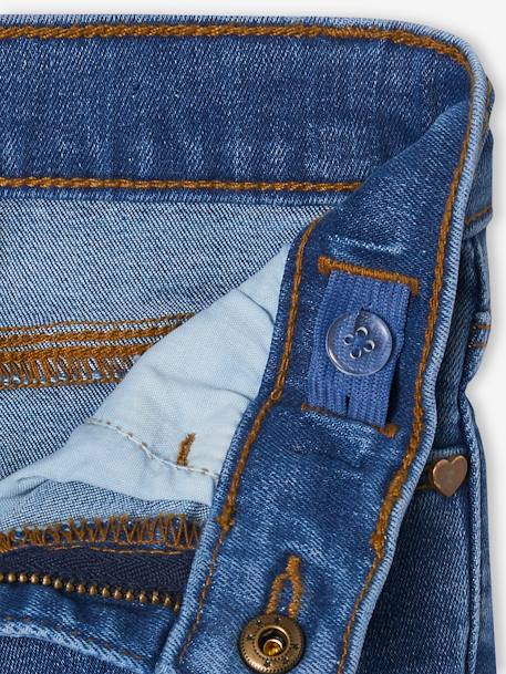 BASICS skinny broek jeansblauw+lichtblauw - vertbaudet enfant 