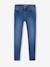 BASICS skinny broek jeansblauw+lichtblauw - vertbaudet enfant 