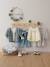 Meisjesblouse met ruches van Engels borduurwerk lichtroze+snoepjesroze+wit - vertbaudet enfant 